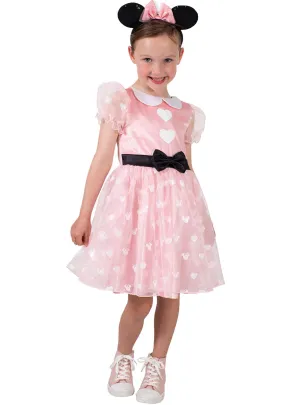 Minnie Mouse Girls Pink Premium Costume
