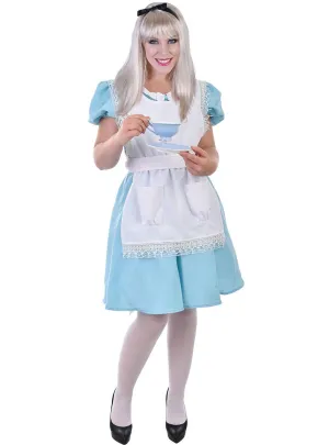 Miss Alice Womens Wonderland Costume