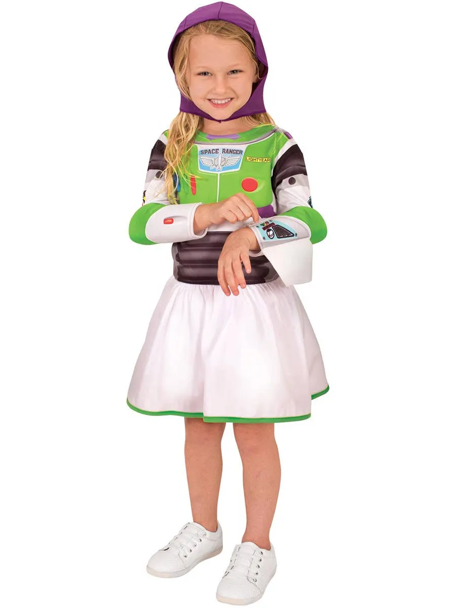 Miss Buzz Lightyear Girls Deluxe Toy Story Costume