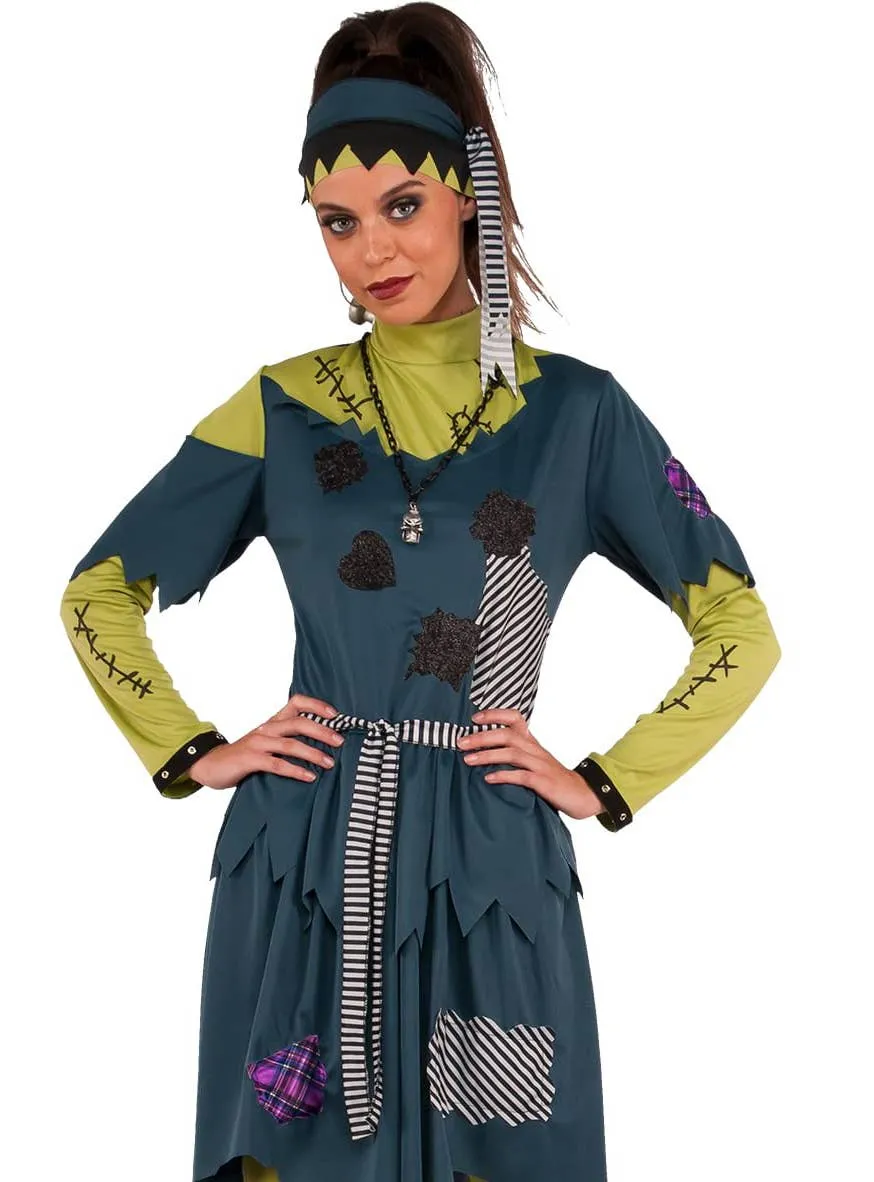 Miss Franny Stein Womens Frankenstein Halloween Costume