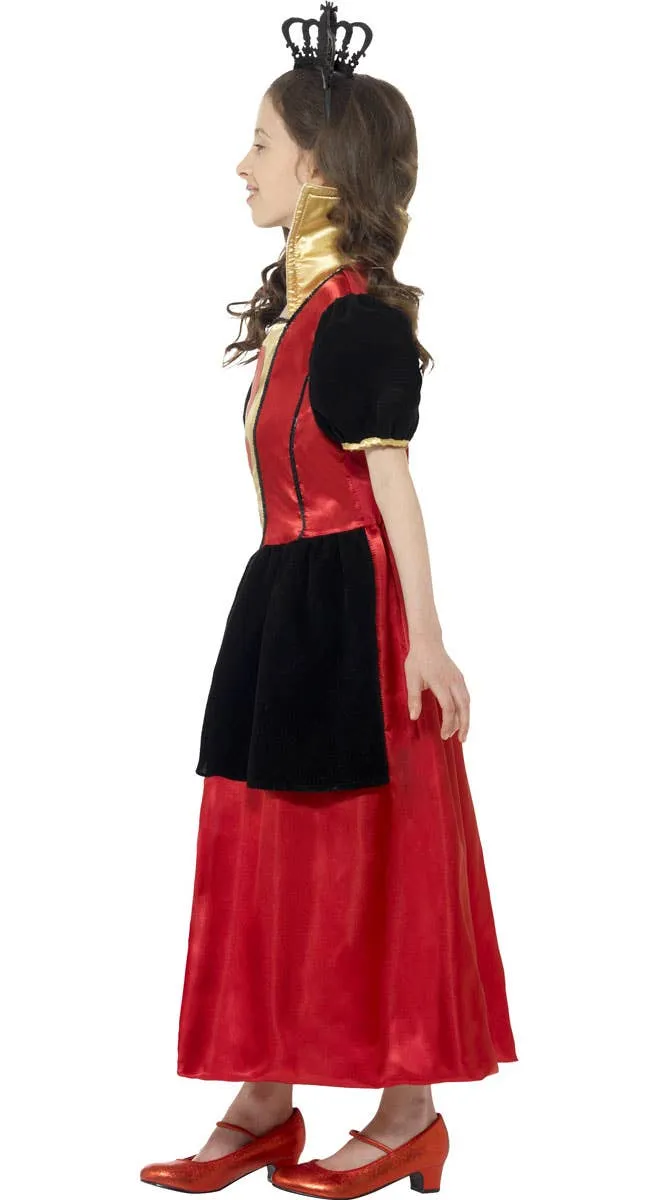 Miss Heart Girls Red Queen Book Week Costume