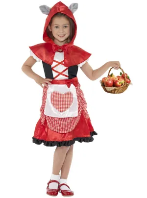 Miss Hood Little Red Riding Hood Girls Costume
