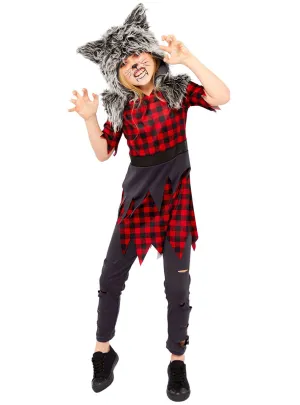 Miss Hungry Howler Girls Werewolf Halloween Costume