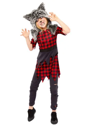 Miss Hungry Howler Teen Girls Werewolf Halloween Costume