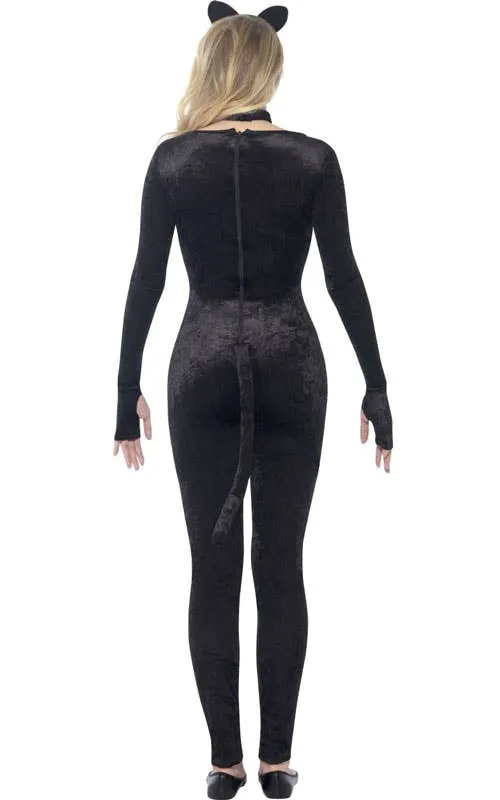 Miss Kitty Teen Girls Catsuit Halloween Costume