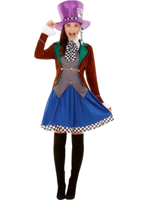 Miss Mad Hatter Plus Size Womens Alice In Wonderland Costume