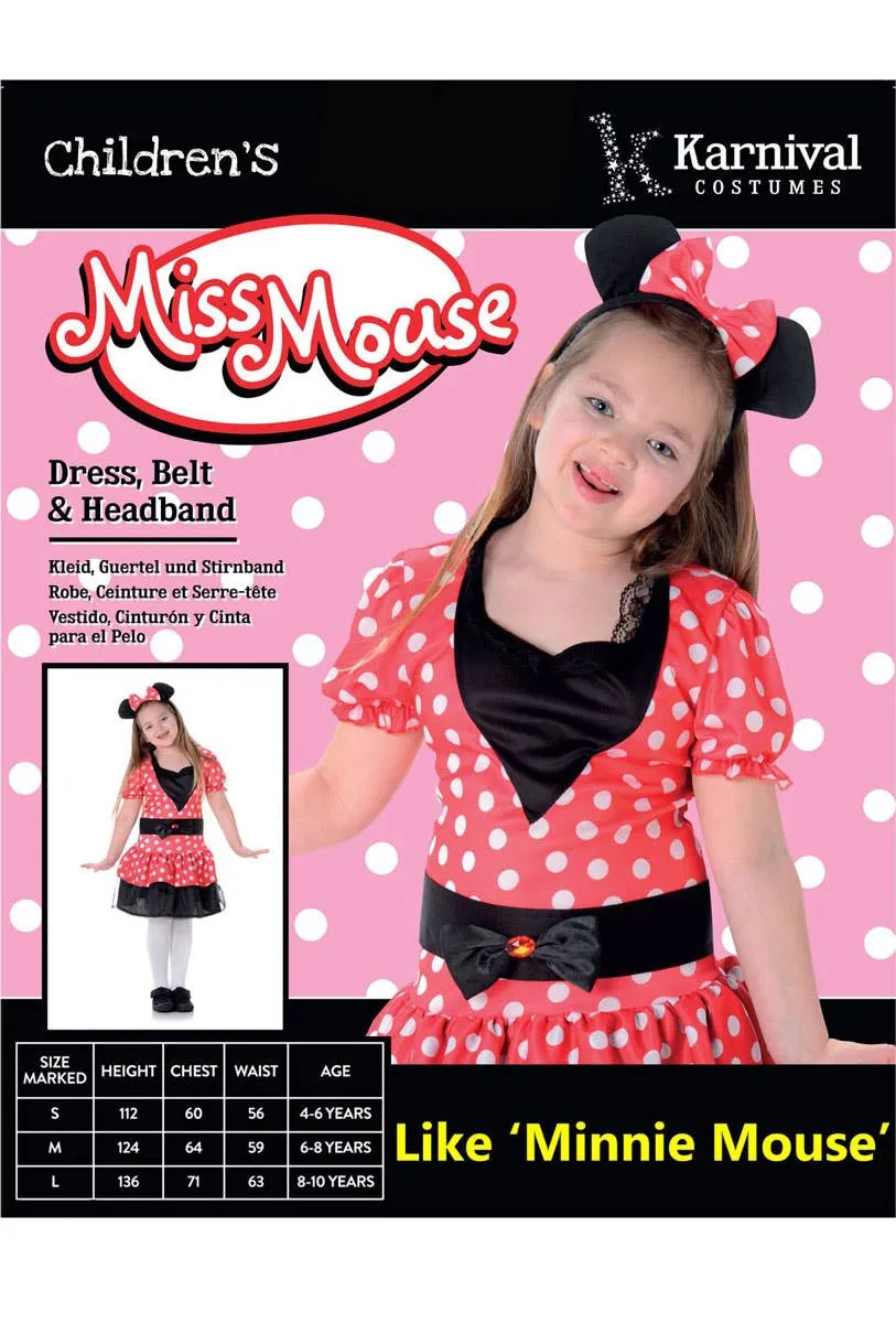 Miss Mouse Girls Book Week Costume