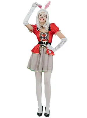 Miss Rabbit Womens Wonderland Costume