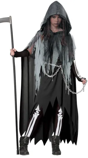 Miss Reaper Teen Girls Halloween Costume
