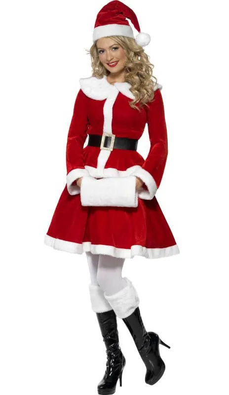 Miss Santa Christmas Fancy Dress Costume
