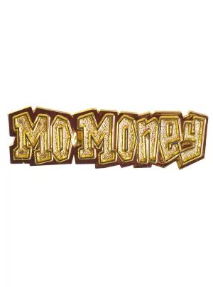 Mo Money Gold Gangsta Bling Ring Costume Jewellery