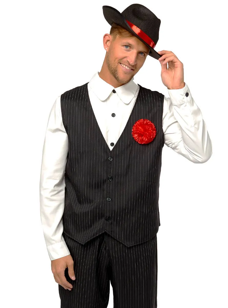 Mob Boss Gangster Mens 1920s Costume