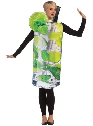 Mojito Cocktail Adults Funny Dress Up Costume