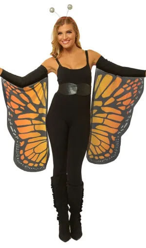 Monarch Butterfly Orange Costume Wings