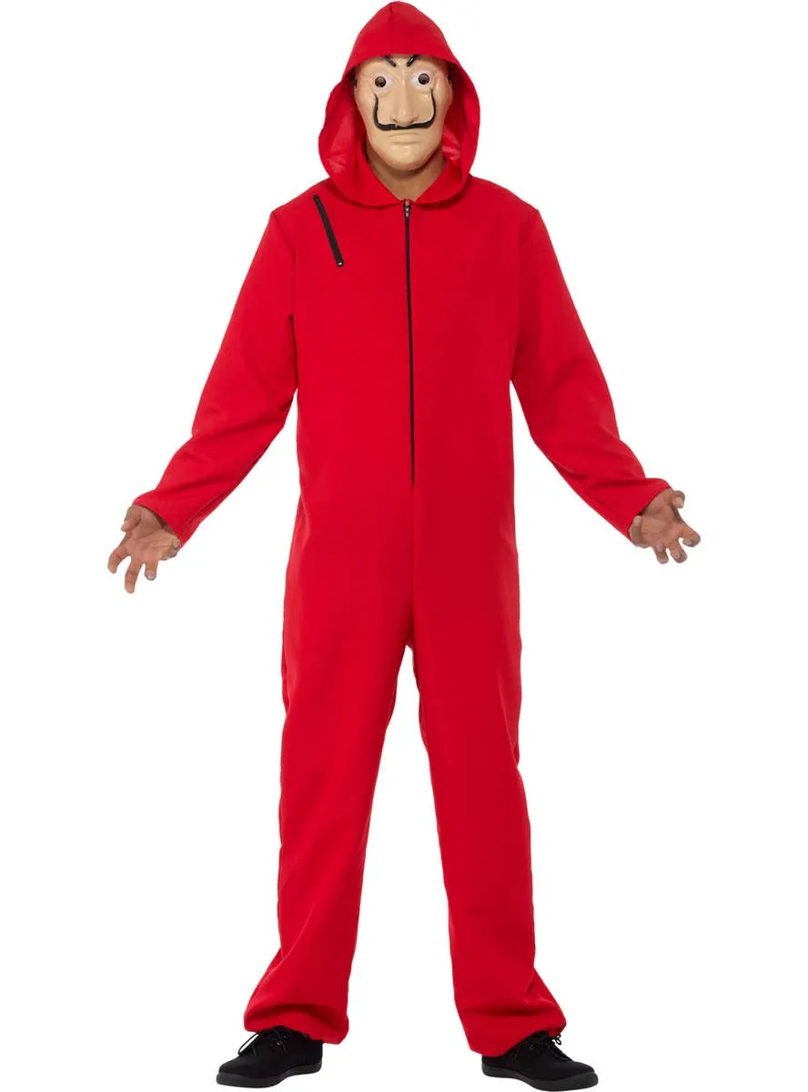 Money Heist Inspired Adults Costume Jumpsuit and Mask