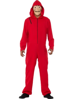 Money Heist Inspired Adults Costume Jumpsuit and Mask
