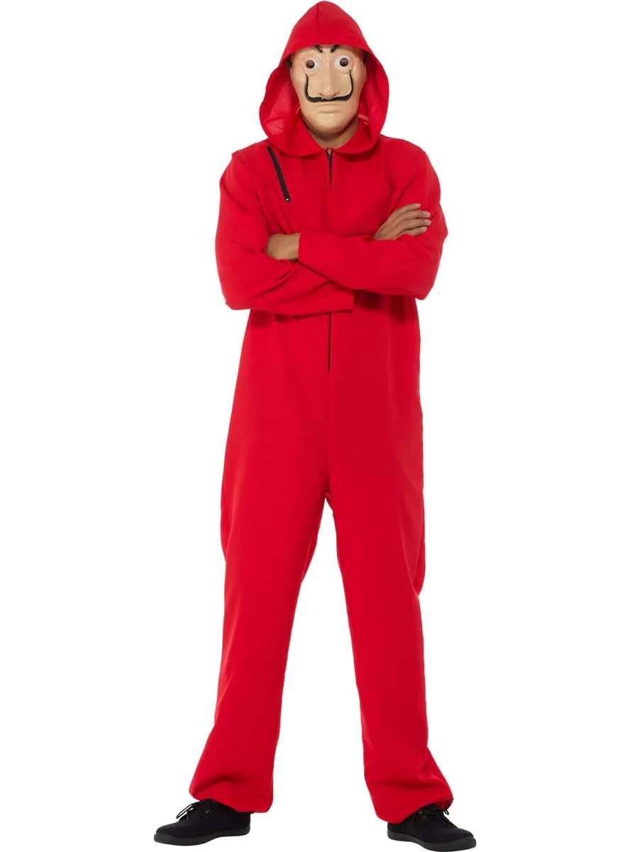Money Heist Inspired Adults Costume Jumpsuit and Mask