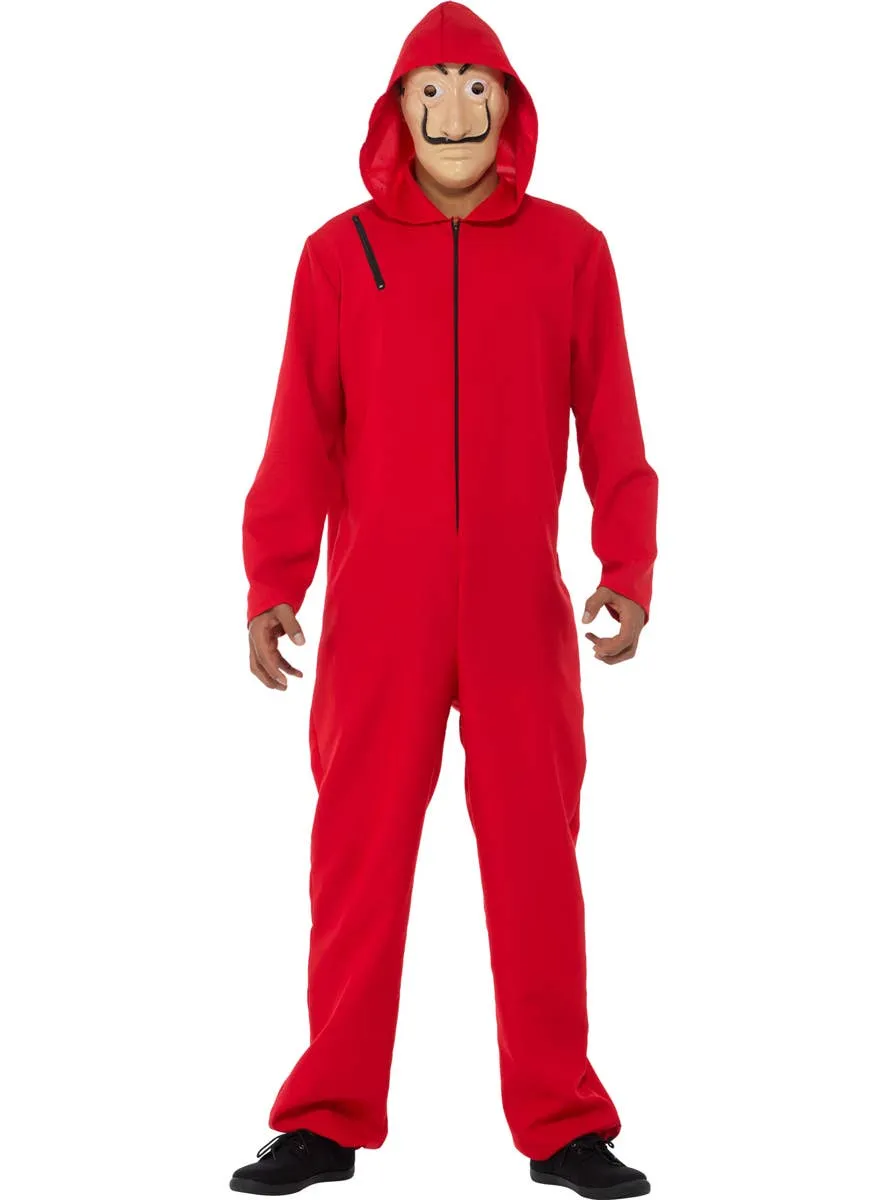 Money Heist Inspired Adults Costume Jumpsuit and Mask
