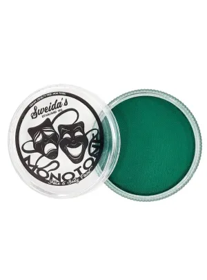 Monotone Forest Green Greasepaint Face and Body Paint Makeup