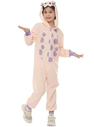 Monster Girls Pink and Purple Onesie Costume