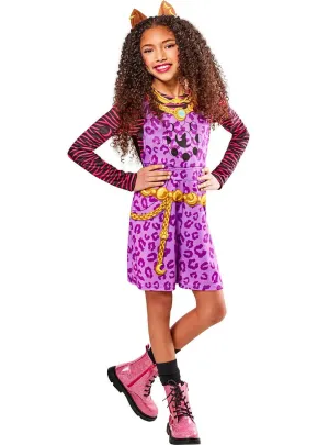 Monster High Clawdeen Wolf Deluxe Girls Costume