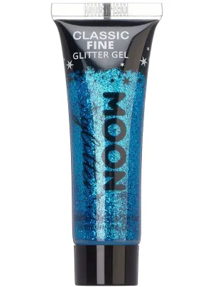 Moon Glitter Blue Classic Fine Glitter Gel