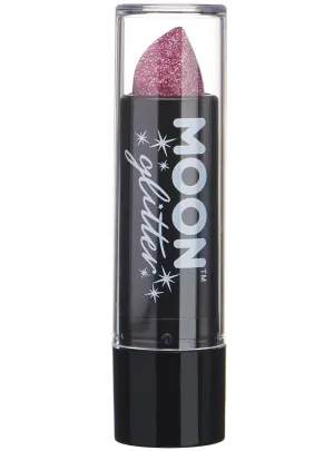 Moon Glitter Holographic Pink Glitter Lipstick
