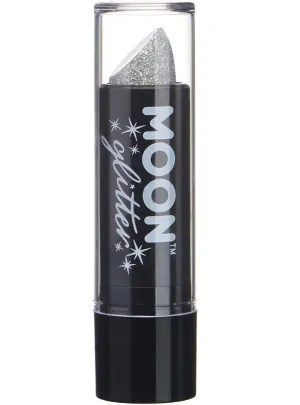 Moon Glitter Holographic Silver Glitter Lipstick