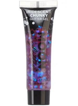 Moon Glitter Iridescent Purple Chunky Glitter Gel