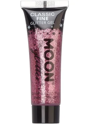 Moon Glitter Pink Classic Fine Glitter Gel