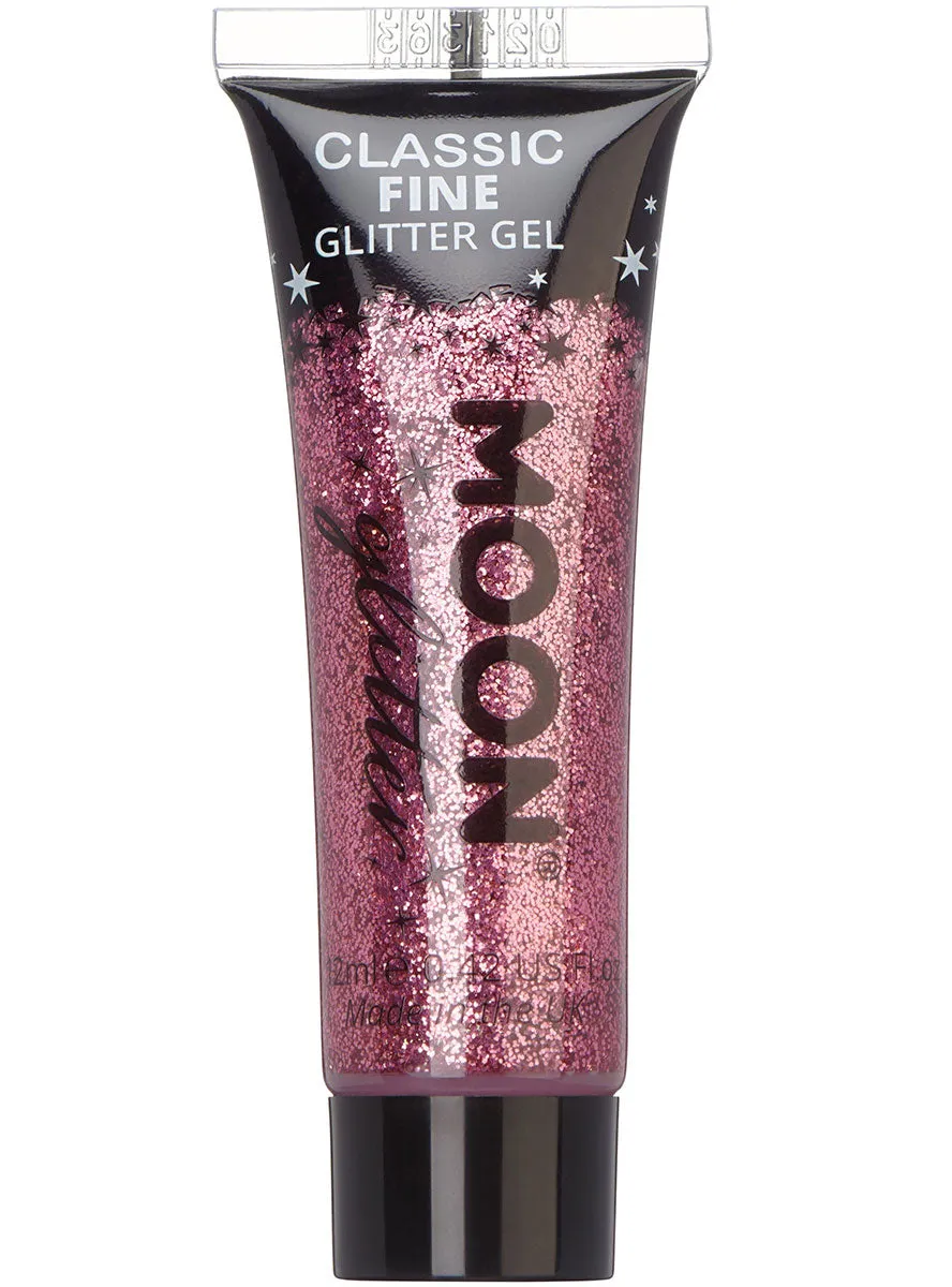 Moon Glitter Pink Classic Fine Glitter Gel