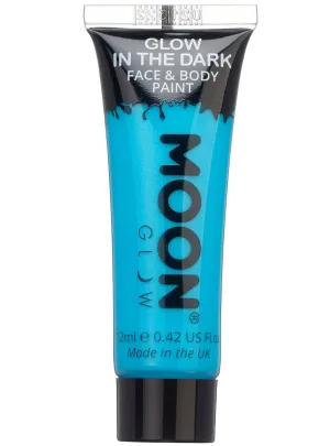 Moon Glow Blue Glow In The Dark Cream Face Paint