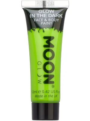 Moon Glow Green Glow In The Dark Cream Face Paint
