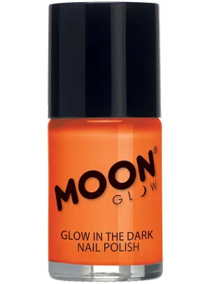 Moon Glow Orange Glow in the Dark Nail Polish