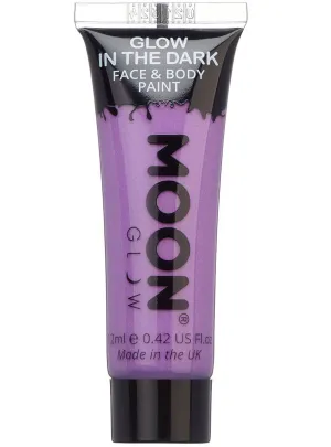Moon Glow Purple Glow in the Dark Cream Face Paint