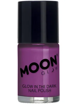 Moon Glow Purple Glow in the Dark Nail Polish