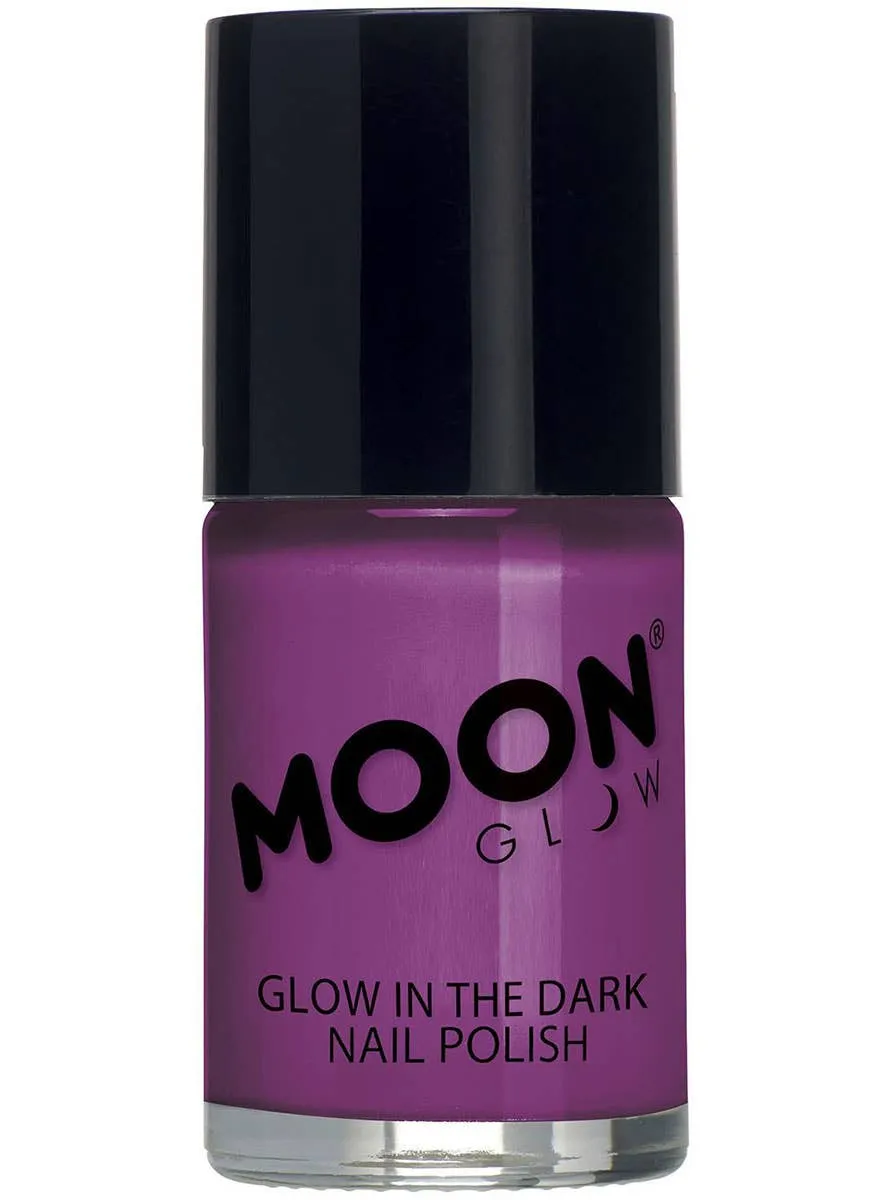 Moon Glow Purple Glow in the Dark Nail Polish