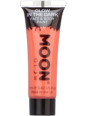 Moon Glow Red Glow In The Dark Cream Face Paint