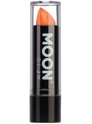 Moon Glow UV Reactive Orange Glitter Lipstick