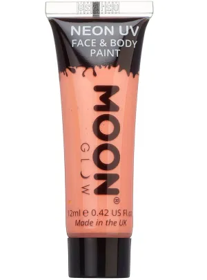 Moon Glow UV Reactive Pastel Coral Cream Face Paint