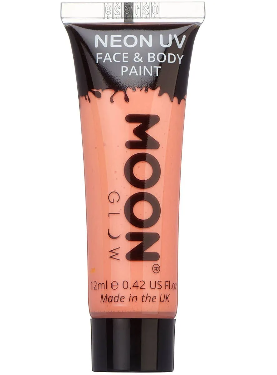 Moon Glow UV Reactive Pastel Coral Cream Face Paint