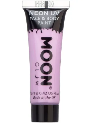 Moon Glow UV Reactive Pastel Lilac Cream Face Paint