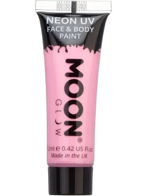 Moon Glow UV Reactive Pastel Pink Cream Face Paint