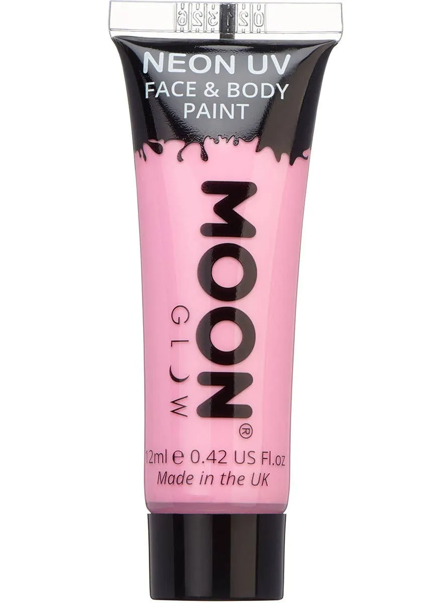Moon Glow UV Reactive Pastel Pink Cream Face Paint