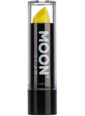 Moon Glow UV Reactive Yellow Glitter Lipstick