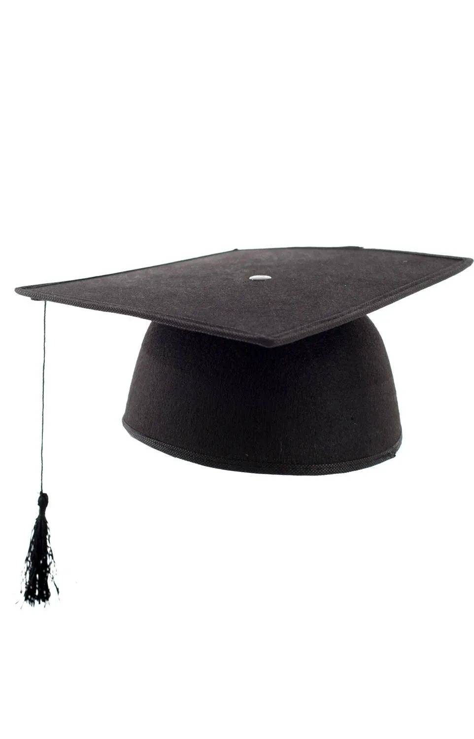 Mortar Board Black Graduation Costume Hat