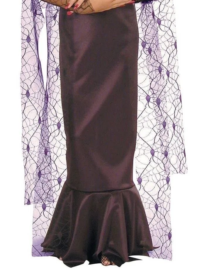 Morticia Addams Girls Halloween Costume