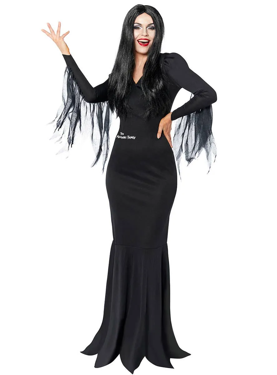 Morticia Addams Womens Halloween Costume