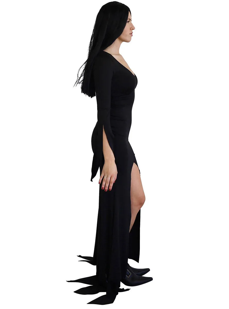 Mortifying Mistress Womens Morticia Halloween Costume