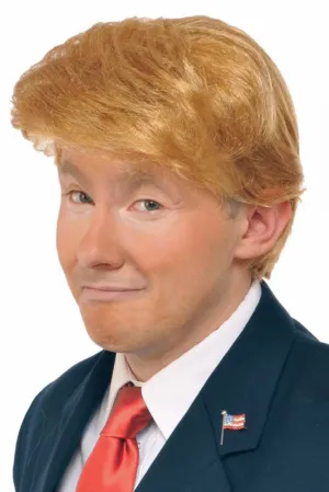 Mr. Billionaire Mens Donald Trump Costume Wig